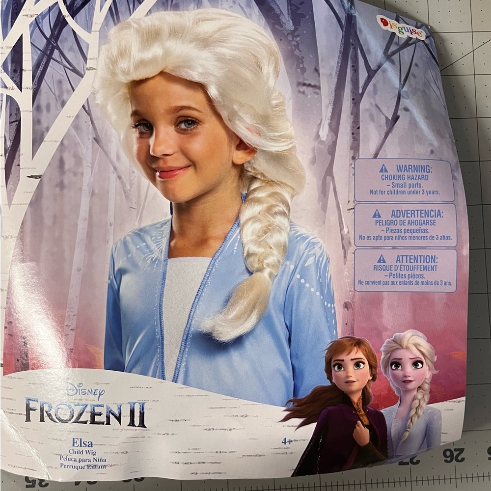Disguise Frozen Elsa Kids Wig